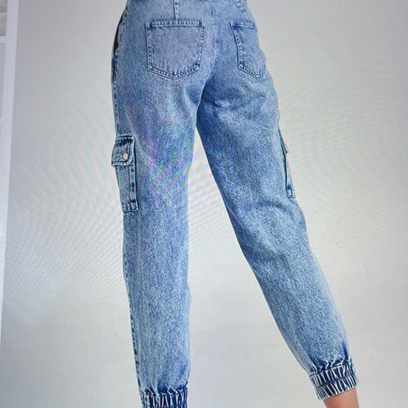 Venus acid wash cargo pant new without tags 🏷 - Picture 4 of 11